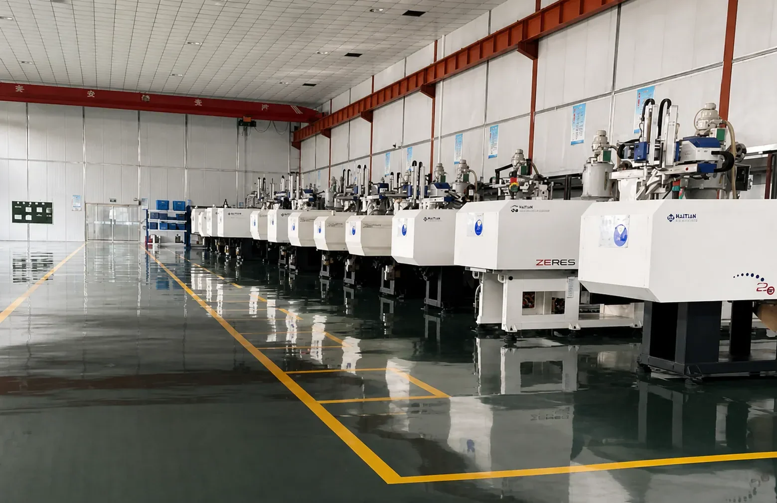 Production line at Alpha Medical Products
