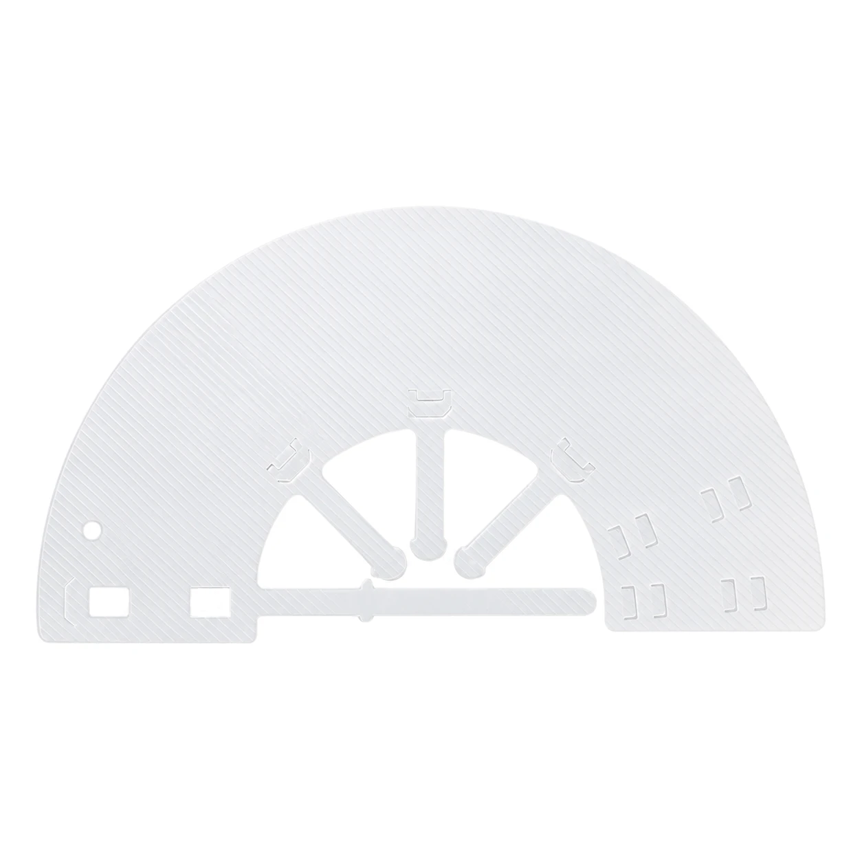 Flat Model A PP Elizabethan collar with an insert-hole closure