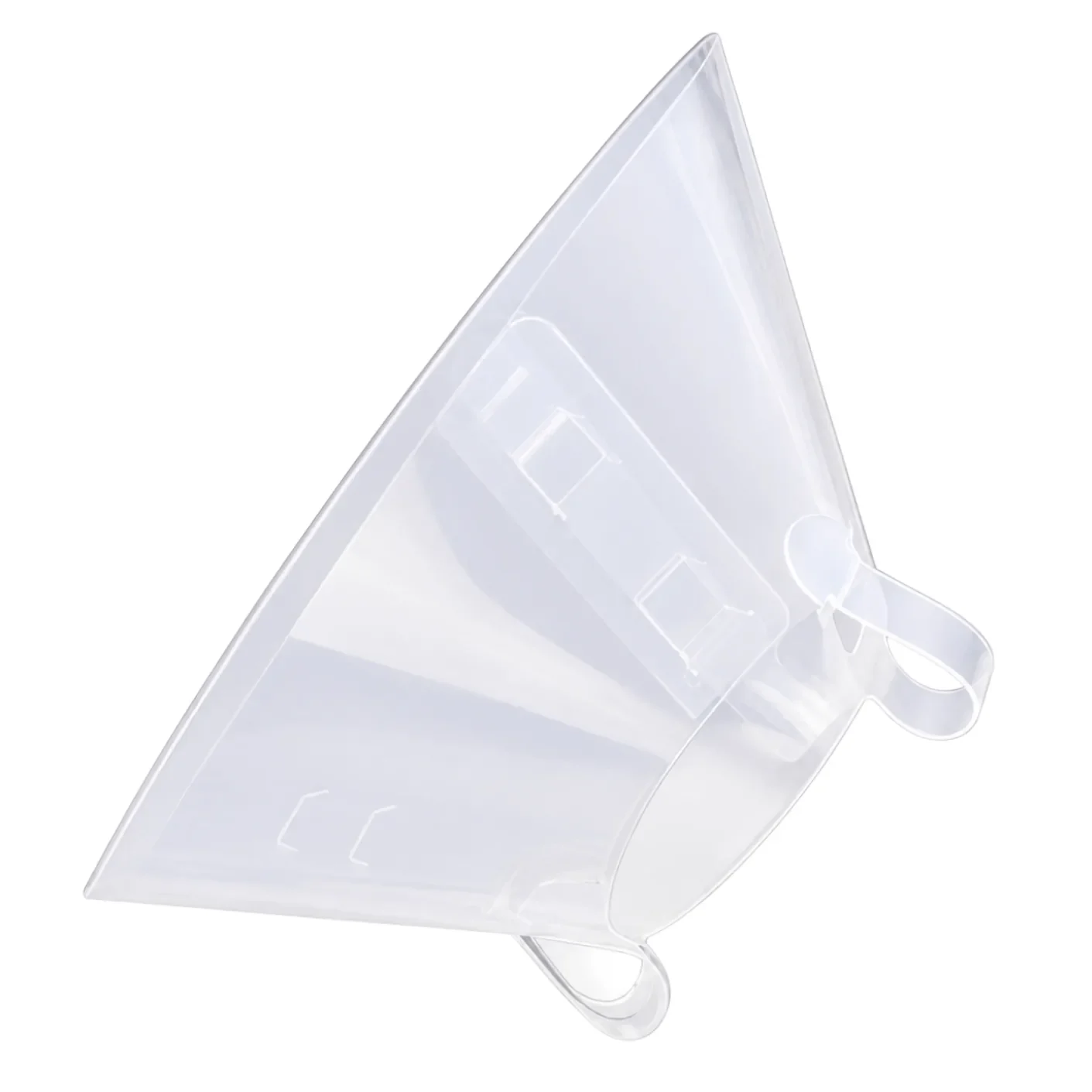 Transparent material for a PP Elizabethan collar